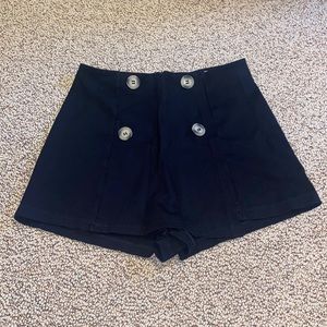 Altard State Black Buttoned Skort